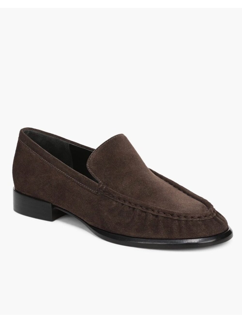 New Vince Nora Suede Loafer Truffle Sz 8